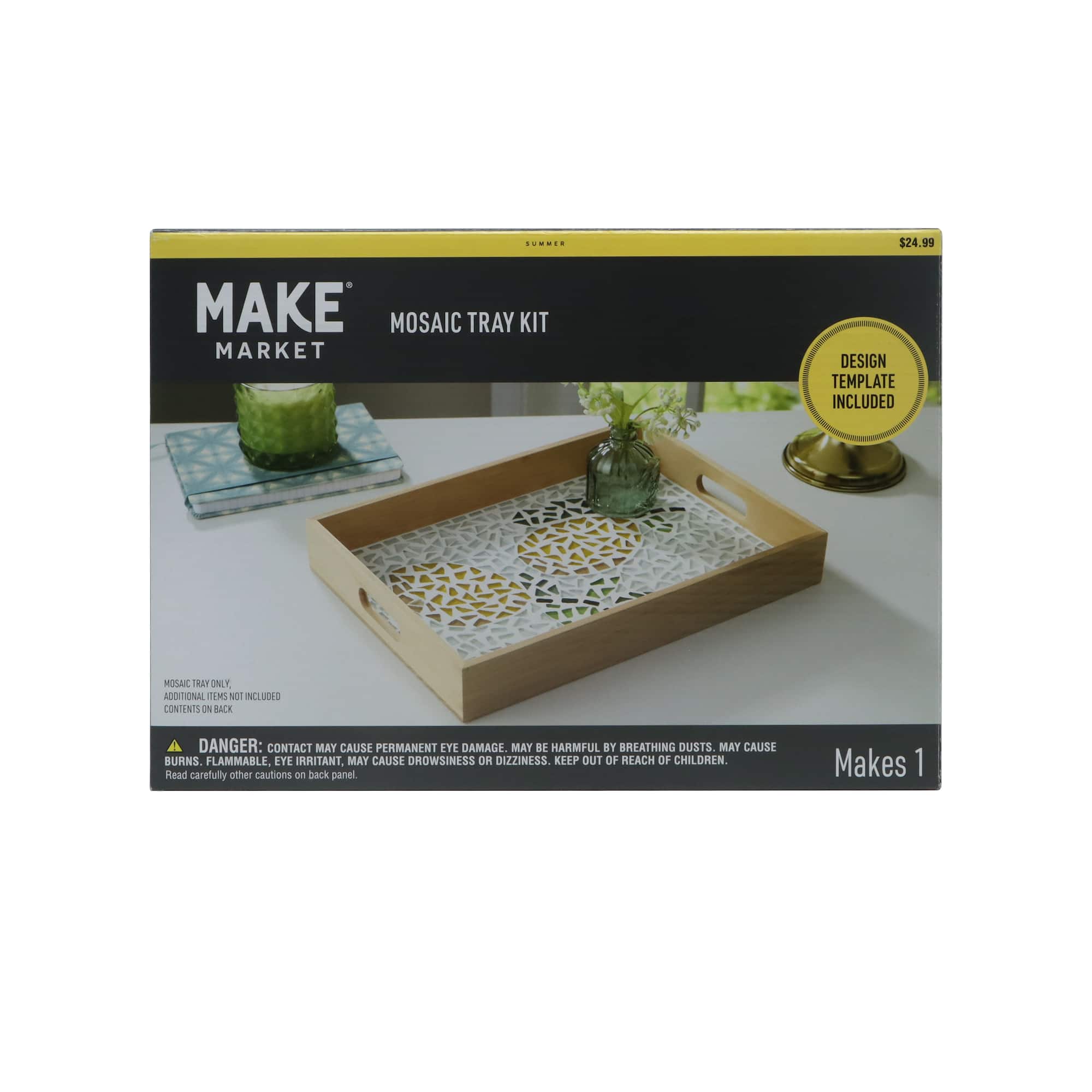 10" x 14" Lemons Mosaic Tray Kit by Make Market®